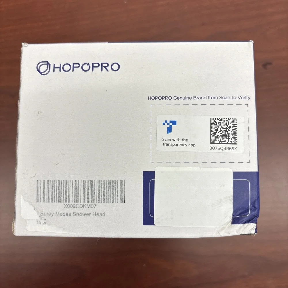 HOPOPRO 5-Mode High Pressure Shower Head - the Washington 4 Inch, Chrome.